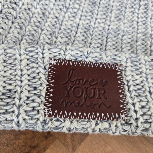 Love your melon double pom hat - Picture 3 of 3